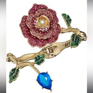 Betsey Johnson Rose Hinge Bracelet